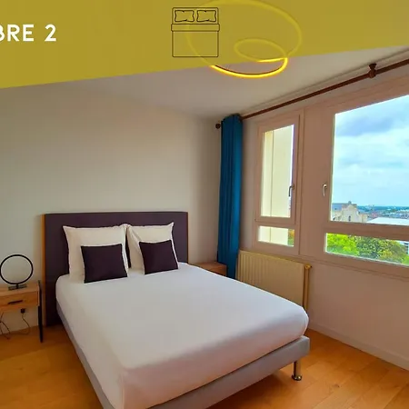 Le Panoramique - Vue 15Eme Etage & Garage Prive 아파트 아라스