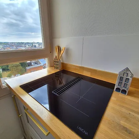 Le Panoramique - Vue 15Eme Etage & Garage Prive 아라스