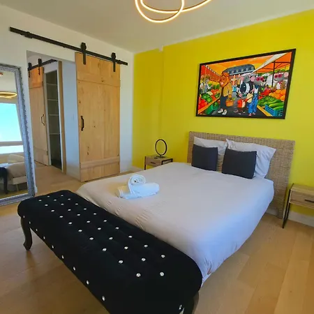아파트 Le Panoramique - Vue 15Eme Etage & Garage Prive 아라스