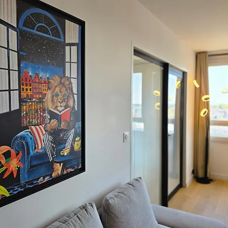 Le Panoramique - Vue 15Eme Etage & Garage Prive 아파트 아라스